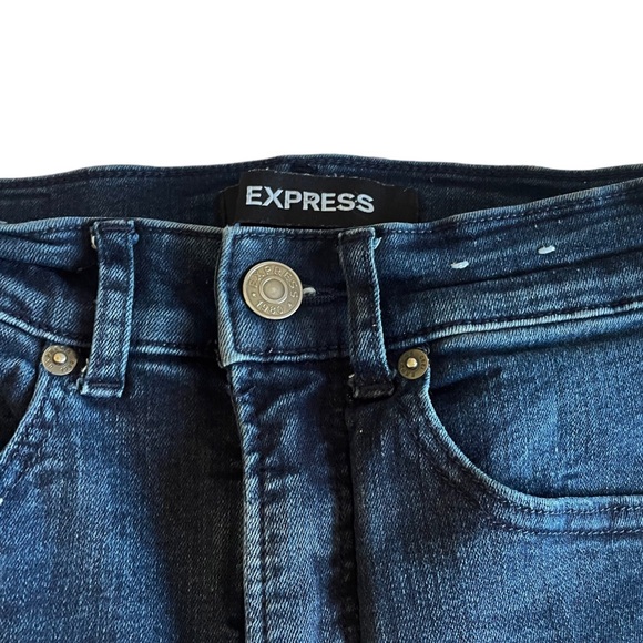 Set of 2 Express Women’s Stretch Jean Leggings -Both Size 00 - Picture 3 of 7